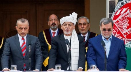 Ghani sworn in as Afghan president, Abdullah holds parallel inauguration