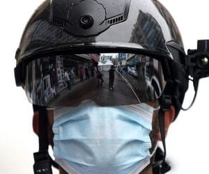 Dubai police deploy smart helmets in coronavirus fight