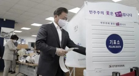 South Korea heads to polls despite global pandemic
