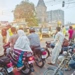 Complete ban on pillion riding across Sindh