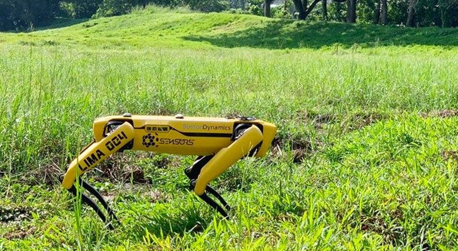 Singapore deploys ‘Robot dog’ to encourage social distancing
