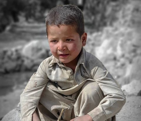 Face of machlu valley – Khaplu – GB