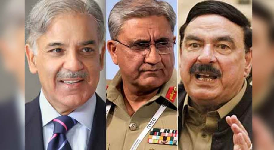 COAS Bajwa telephones Shehbaz Sharif, Sheikh Rasheed