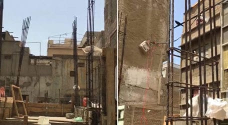 Illegal construction: labourer dies from electrocution in Karachi