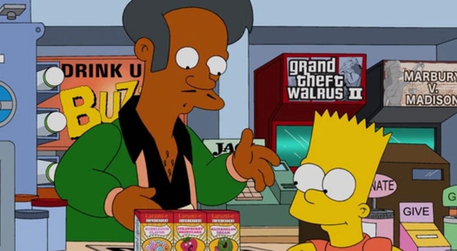 The Simpsons stops using white actors to voice non-white characters