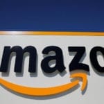 A logo of e-commerce seller Amazon. Source: Reuters.