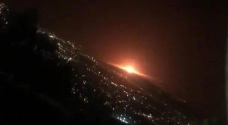 Blast reported near military base in Iran