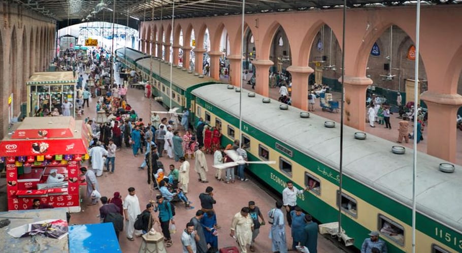 Railway Map Of Pakistan