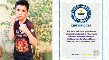 11-year-old Pakistani boy sets Guinness world records