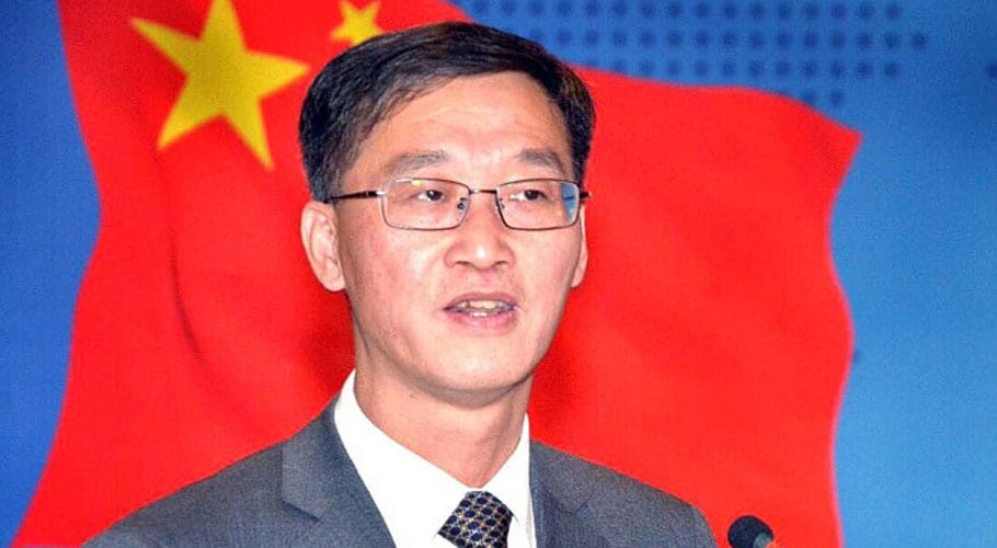 Chinese ambassador lauds NCOC’s role in containing coronavirus