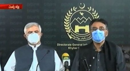 Asad Umar lauds KP govt’s efforts to contain COVID-19 spread