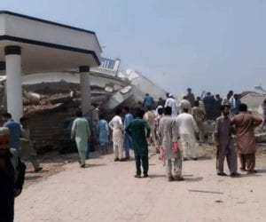3 killed, dozens injured as marriage hall collapses in Mirpur