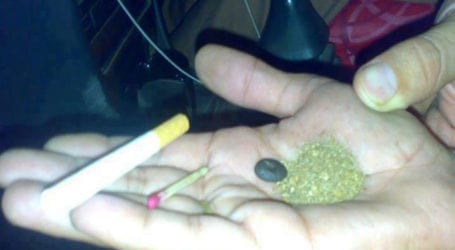 Drugs being used publicly in Islamabad