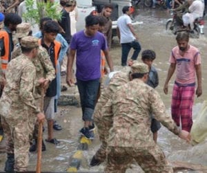 Pakistan Army rescue operation continues in Karachi