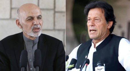 Afghan President, PM Imran discusses Afghan peace process