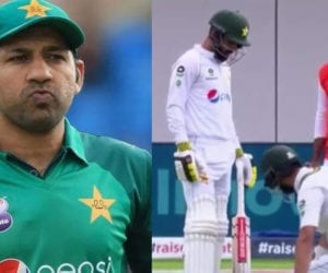 Former cricketers express displeasure with Sarfaraz carrying drinks