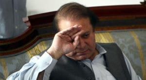 Pakistan's three-time prime minister, Nawaz Sharif is due to return home today after four years of self-imposed exile in London.