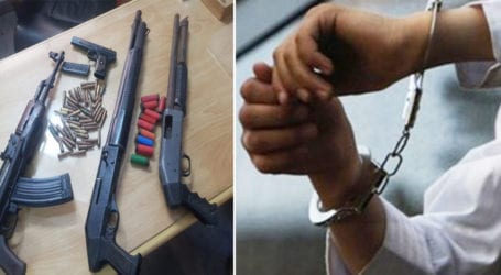 Gangwar member arrested in Karachi, arms seized