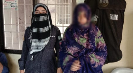 Karachi police arrest fugitive female killer from Memon Goth
