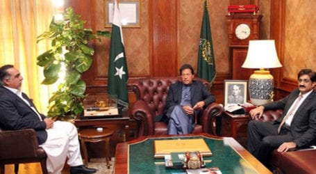 Sindh Governor, Chief Minister call on PM Imran