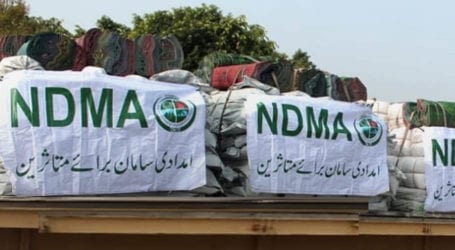 NDMA establishes relief camps for flood victims in Karachi