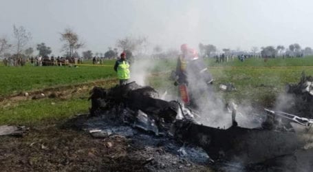 Pakistan Air Force aircraft crashes near Attock