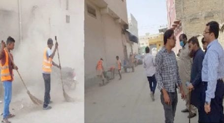 Cleaning drive lauched in North Karachi Industrial Area