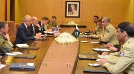 Khalilzad, Miller laud Pakistan’s role in Afghan peace process