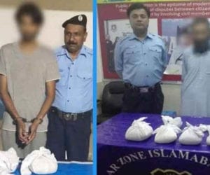 Police arrest seven drug peddlers in Islamabad