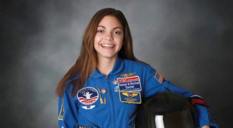 Teen astronaut aims to become first human to walk on Mars