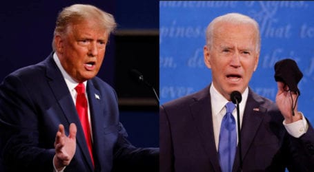 Trump, Biden rally on final day of election race