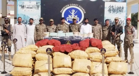 Security forces seize narcotics worth 17.27 billion from Pasni