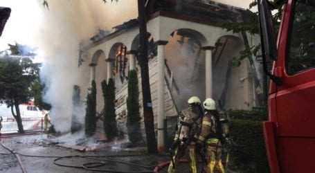 Fire damages Istanbul’s historical Vanikoy mosque