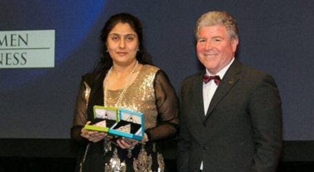 Pakistani social activist Amna Nasir wins 8 Stevie Awards in USA