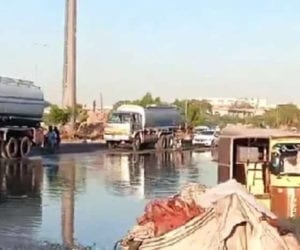 Sewage overflow forces residents in Karachi’s Korangi to live in filth
