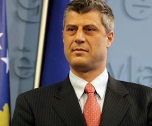 Kosovo president resigns to face war crimes court