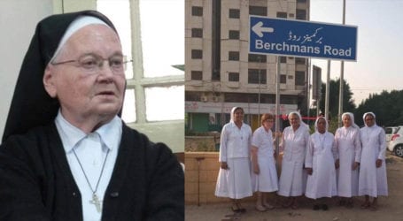 Road named after nun in Karachi for services to education