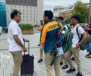 Pakistan team returns to training after two weeks of isolation