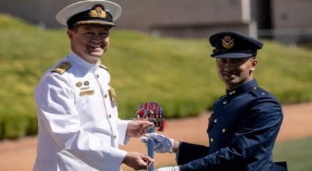 PAF cadet becomes first Pakistani to win ‘Sword of Honour’ at ADFA