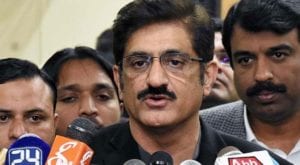Sindh Chief Minister Syed Murad Ali Shah reviewed the law and order situation. Source: FILE.