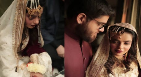 Actress Srha Asghar ties the knot in a simple nikkah ceremony