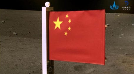 China becomes second country to unfurl its flag on moon