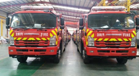 Karachi to receive 50 modern fire tenders from China