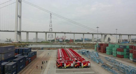 Fire tenders to be shipped from China for Karachi tomorrow