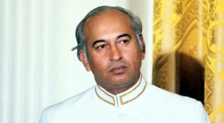 43rd death anniversary of Zulfikar Ali Bhutto being observed today