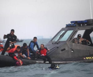 Divers recover ‘black box’ from crashed Indonesian aircraft