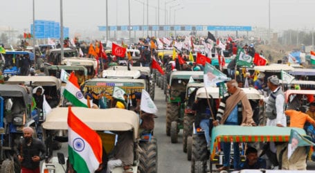 Indian police allow protesting farmers into New Delhi on Republic Day