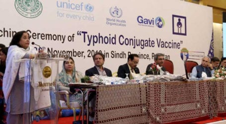 Pakistan becomes first country to introduce typhoid vaccine in the region