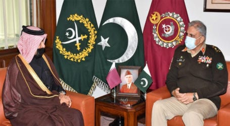 Continuous efforts of Pakistan’s army for peace in region admirable: Qatari envoy