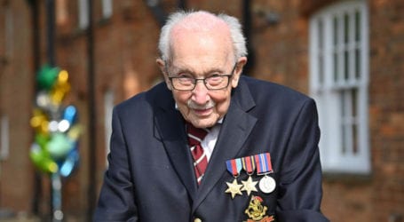Britain’s lockdown hero Captain Tom Moore dies aged 100